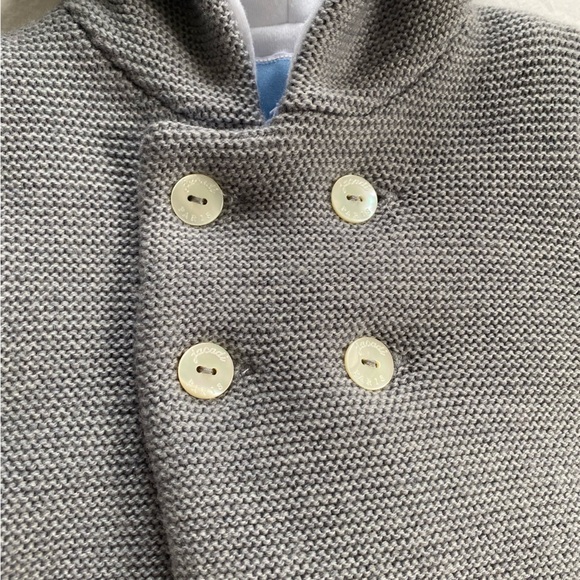 NWT Jacadi wool baby coat. Size 3 mo - Picture 4 of 7